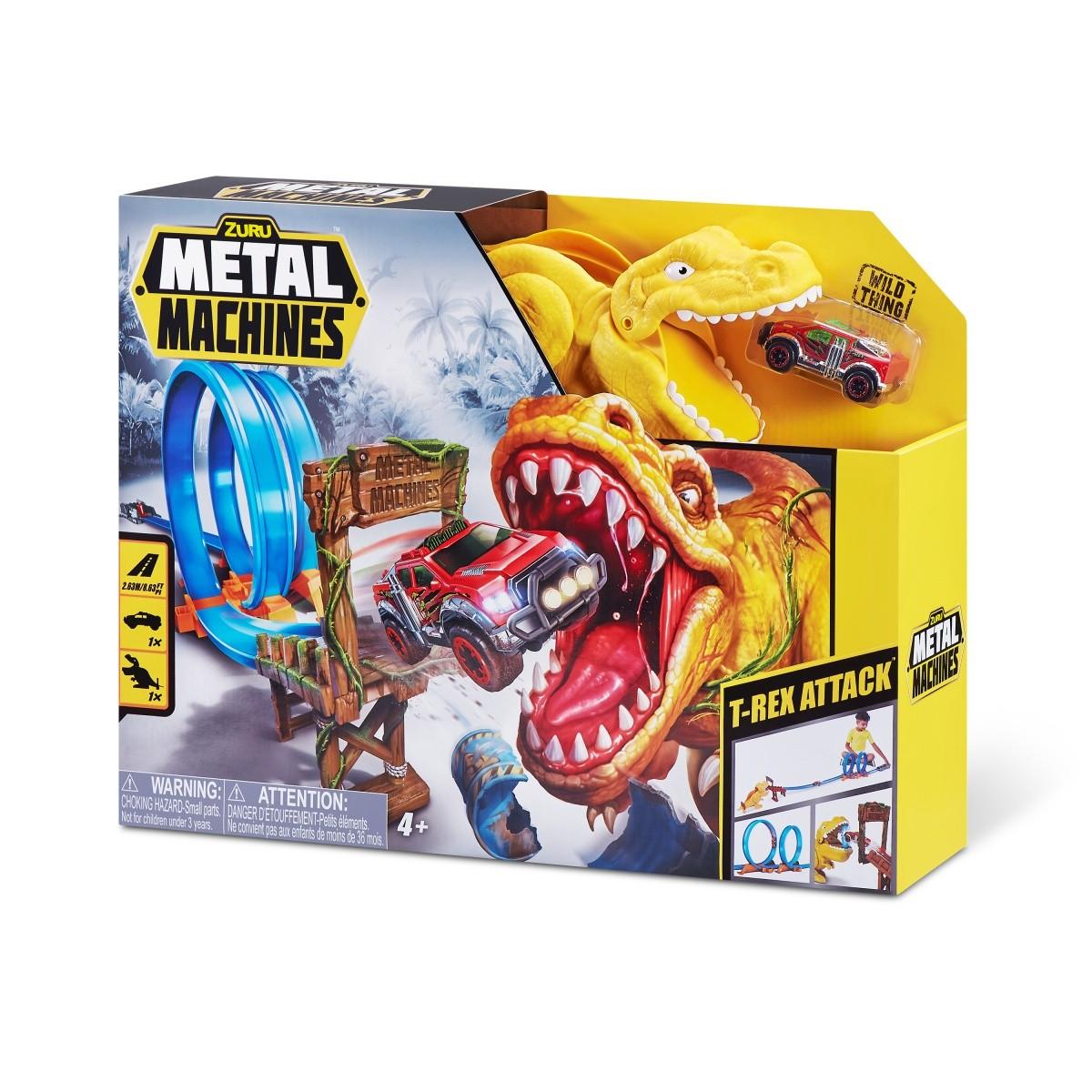 Zuru Metal Machines Metalmash METAL MACHINES automobilio rinkinys Value Brand T-Rex, 6702