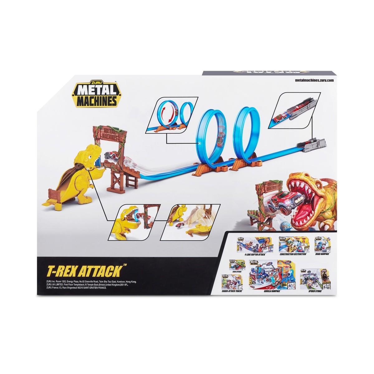 Zuru Metal Machines Metalmash METAL MACHINES automobilio rinkinys Value Brand T-Rex, 6702