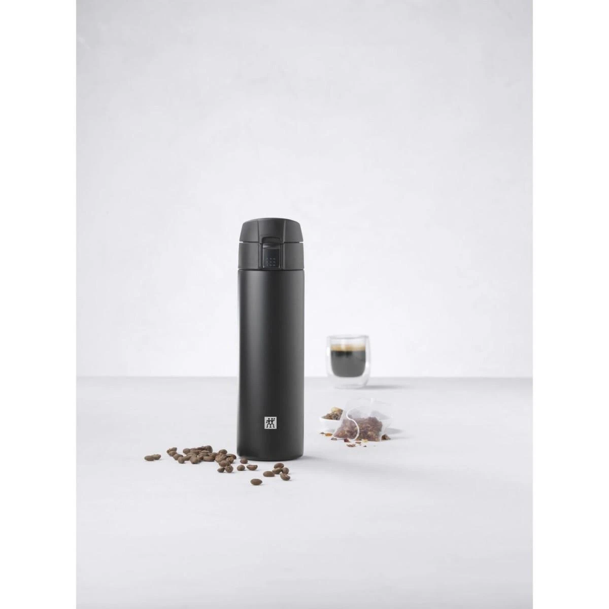 ZWILLING termo puodelis 450 ML, Juodos spalvos