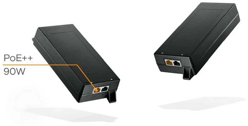 Šakotuvas ZYXEL POE12-90W kelių gigabitų vieno prievado 90W POE injektorius (5 metų garantija)