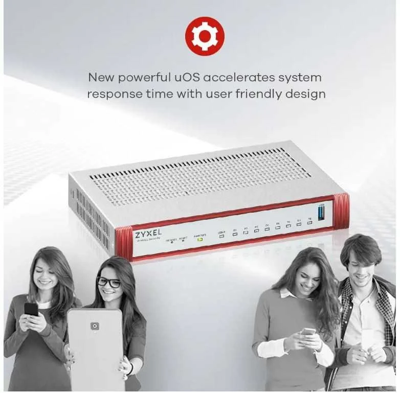 Maršrutizatorius ZYXEL USG FLEX200 H SERIES, USER-DEFINABLE PORTS WITH 1*2.5G, 1*2.5G( POE+) & 6*1G, 1*USB (DEVICE ONLY)
