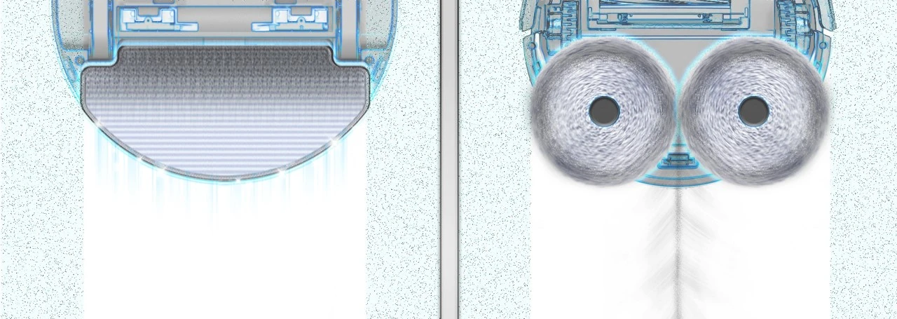Robotas Hobot Legee D8 baltas (Ekspozicinė prekė) aprašymas - Prekės nuotrauka
