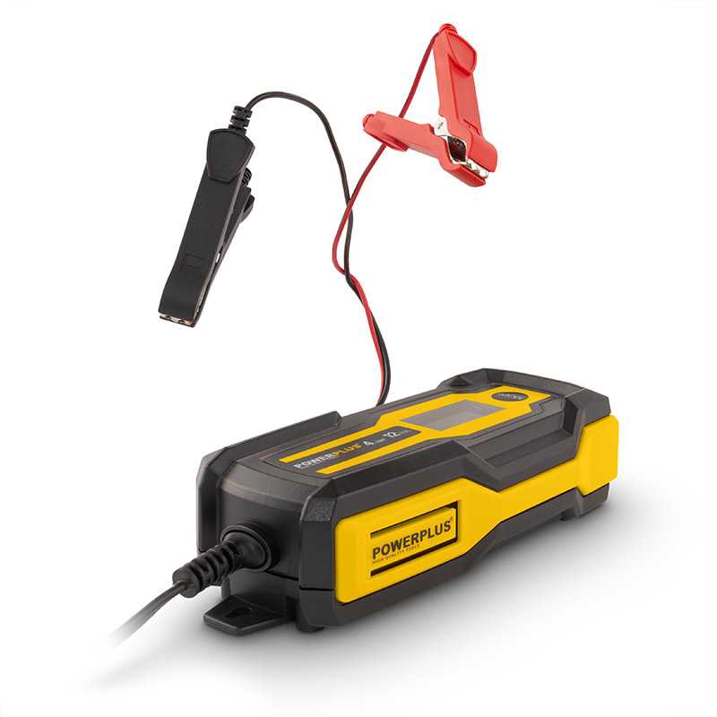 Powerplus POWX4203 - Automatinis akumuliatoriaus įkroviklis 70W / 4A / 120Ah