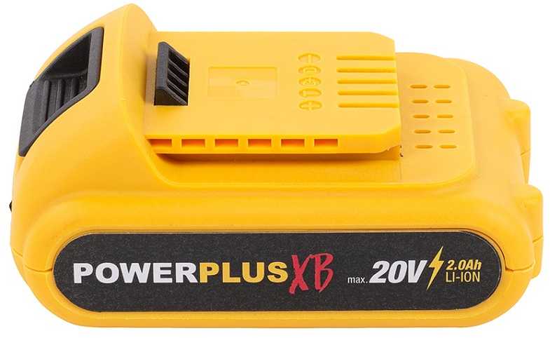 Akumuliatorinis siaurapjūklis bešepetėliniu varikliu, 20V 1x2,0Ah, POWXB50020 POWERPLUS XB