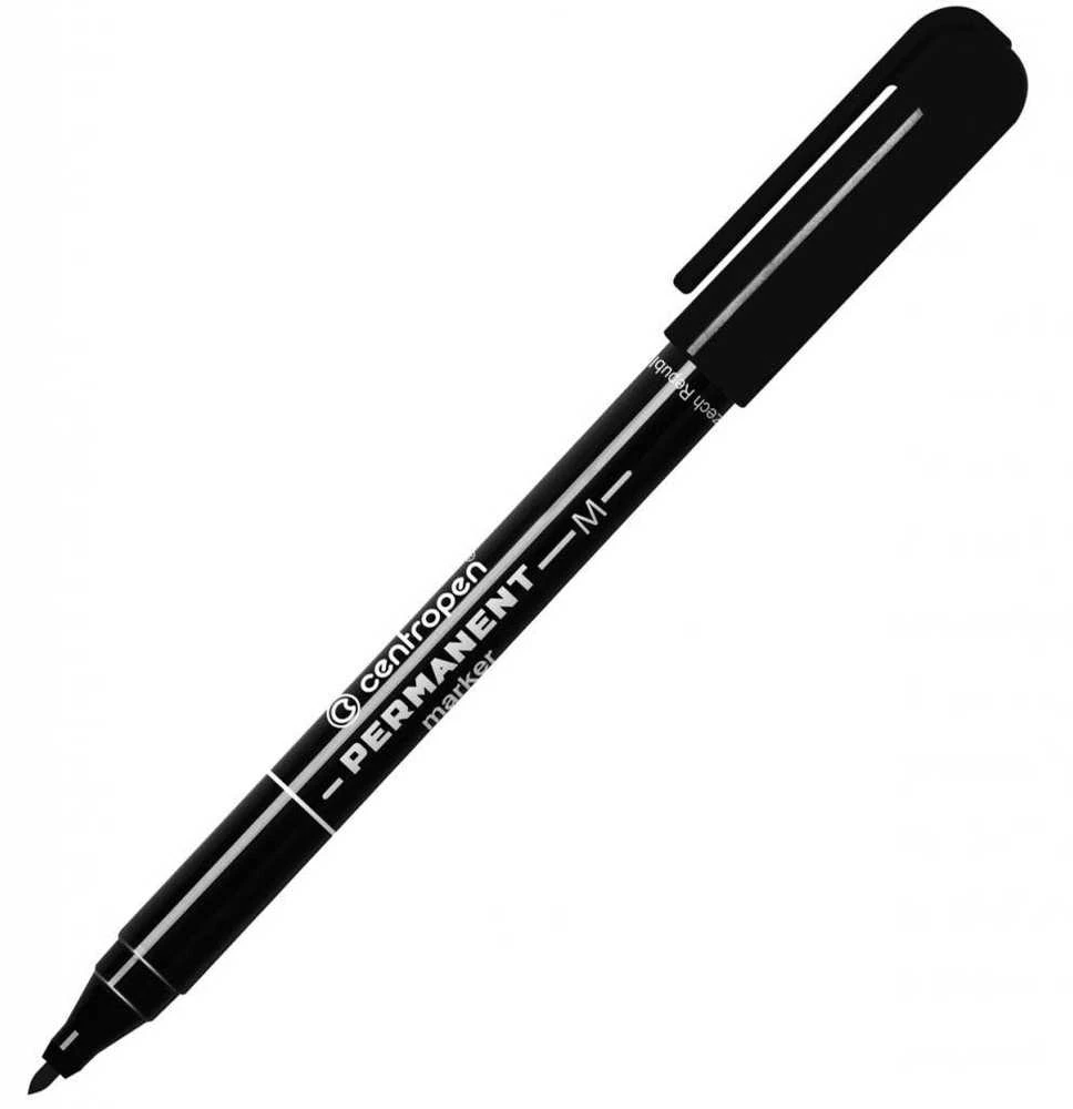 Centropen, marker 2846, juoda, 10vnt, 1mm, na bazie alkoholu, cena za 1 vnt