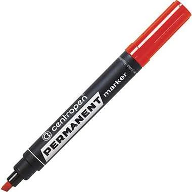 Centropen, marker 8576, raudona, 10vnt, 1-4,6mm, na bazie alkoholu, cena za 1 vnt