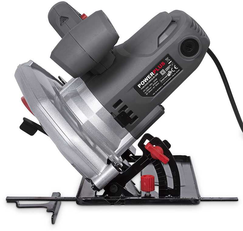 POWERPLUS Reguliuojamo kampo diskinis pjūklas 1200 W POWE30050