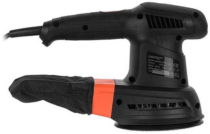 Dnipro M Ekscentrinis šlifuoklis 380W PE-50S DNIPRO-М