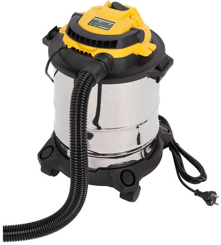 Powerplus POWX322 – šlapias/sausas dulkių siurblys 1 000 W