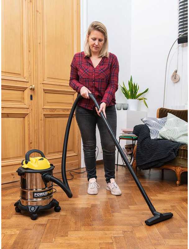 Powerplus POWX322 – šlapias/sausas dulkių siurblys 1 000 W
