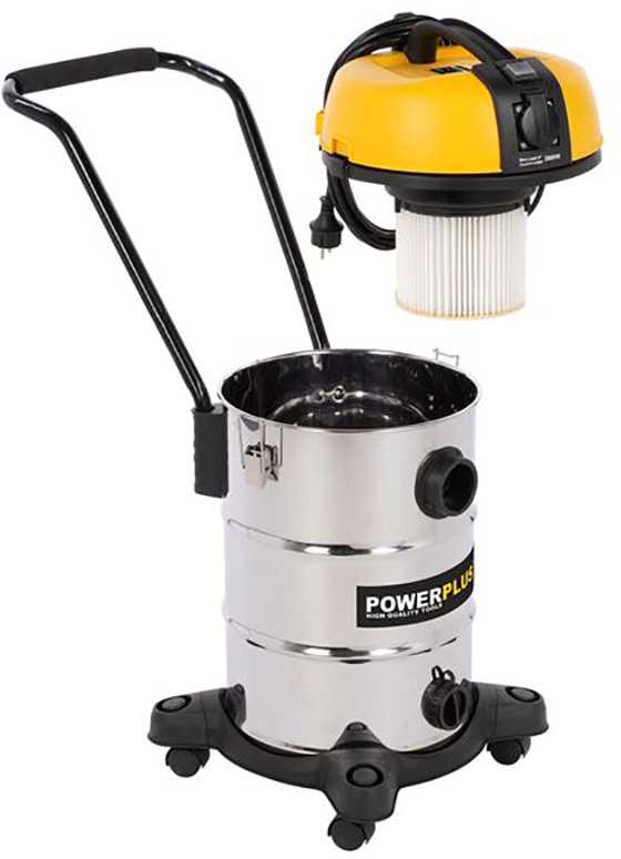 Powerplus POWX3240 - Vacuum cleaner dry / wet 1 200 W