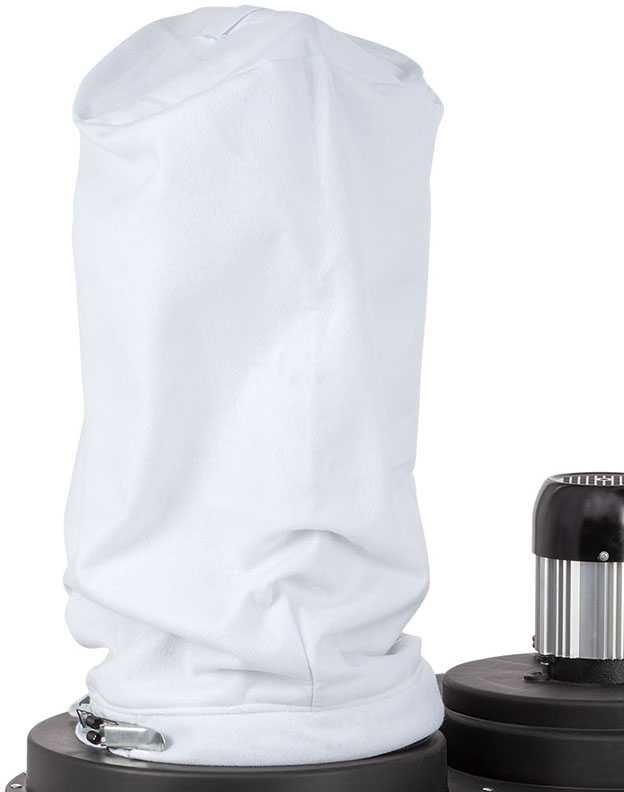 Dulkių surinkimo maišeliai 65L, Ø 329mm (1vnt), medžiaginis POWERPLUS X