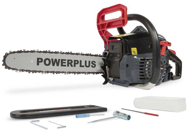 Grandininis pjūklas Grandininis benzininis pjūklas 37,2 cm3, 350 mm POWEG2010 POWERPLUS EG