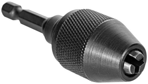 Greito keitimo patronas Ø0,3-6,5mm, HEX tvirtinimas DNIPRO-M