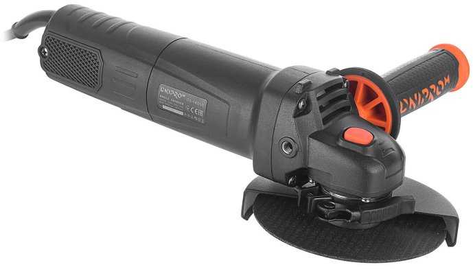 Kampinis šlifuoklis 1200W, 125mm, reg. greičiu GS-140SE DNIPRO-M