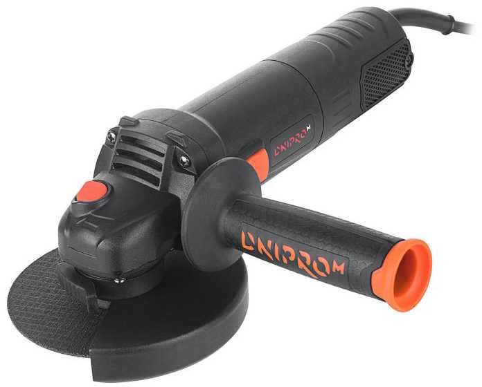 Kampinis šlifuoklis 1200W, 125mm, reg. greičiu GS-140SE DNIPRO-M