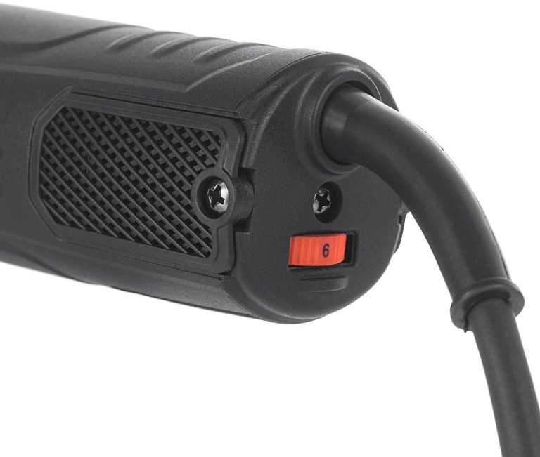 Kampinis šlifuoklis 1200W, 125mm, reg. greičiu GS-140SE DNIPRO-M