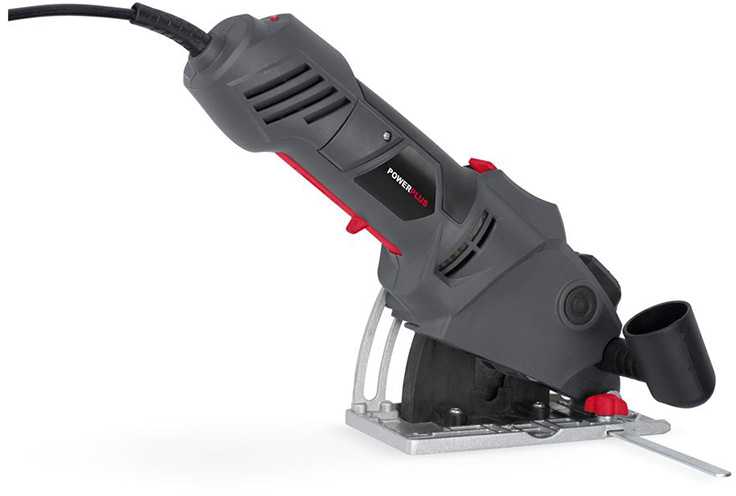 Mini įleidžiamas pjūklas 500W Ø85mm POWE30040 POWERPLUS X