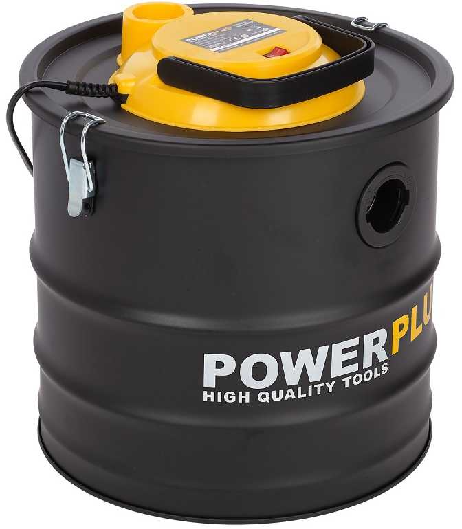 POWERPLUS pelenų siurblys 1600 W, 20 l, POWX3013