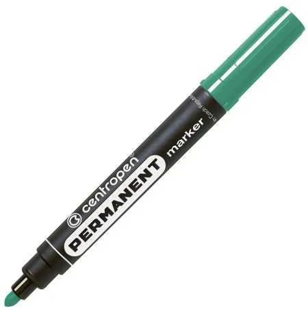 Centropen Markeris statybinis, žalias 2,5-5mm alkoholio pagr.