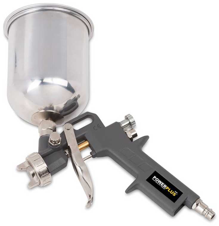 Pneumatinis purškimo pistoletas 1,5 mm, 160-240 g / min „Powerplus“