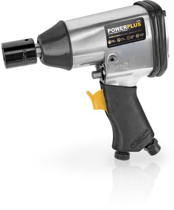 Pneumatinis veržliaraktis 1/2";, 310 Nm, 6.3bar Powerplus