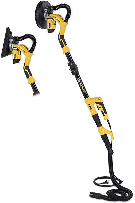 POWERPLUS Glaisto šlifuoklis POWER PLUS 710 W + trikampis padas