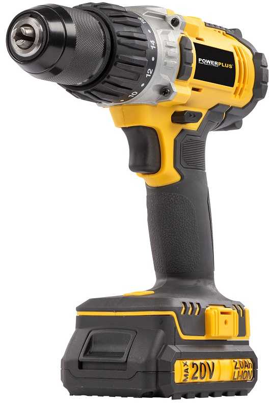 Smūginis gręžtuvas 20V 2xLi-Ion POWX00445 POWERPLUS X
