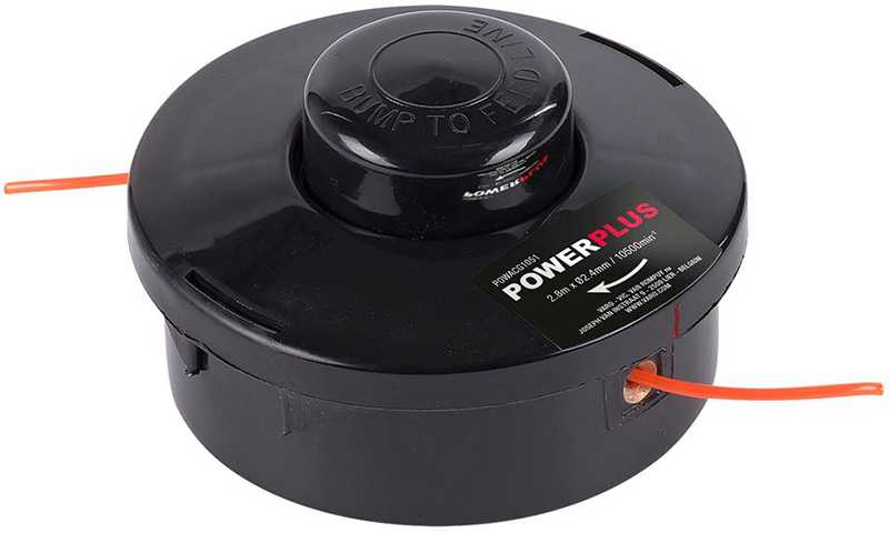 Žoliapjovės ritė Ø2,4 mm x 1,4 m POWACG1051 POWERPLUS