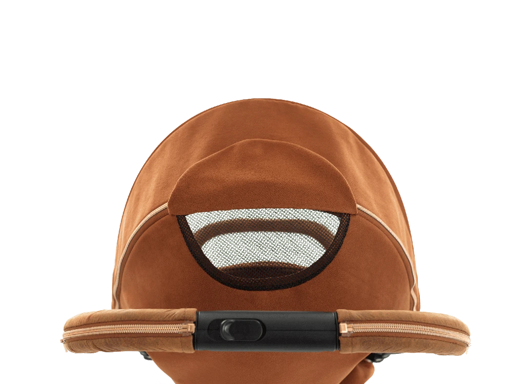 Leclerc Baby Hexagon Footmuff vokelis vaikui - rudos spalvos oda
