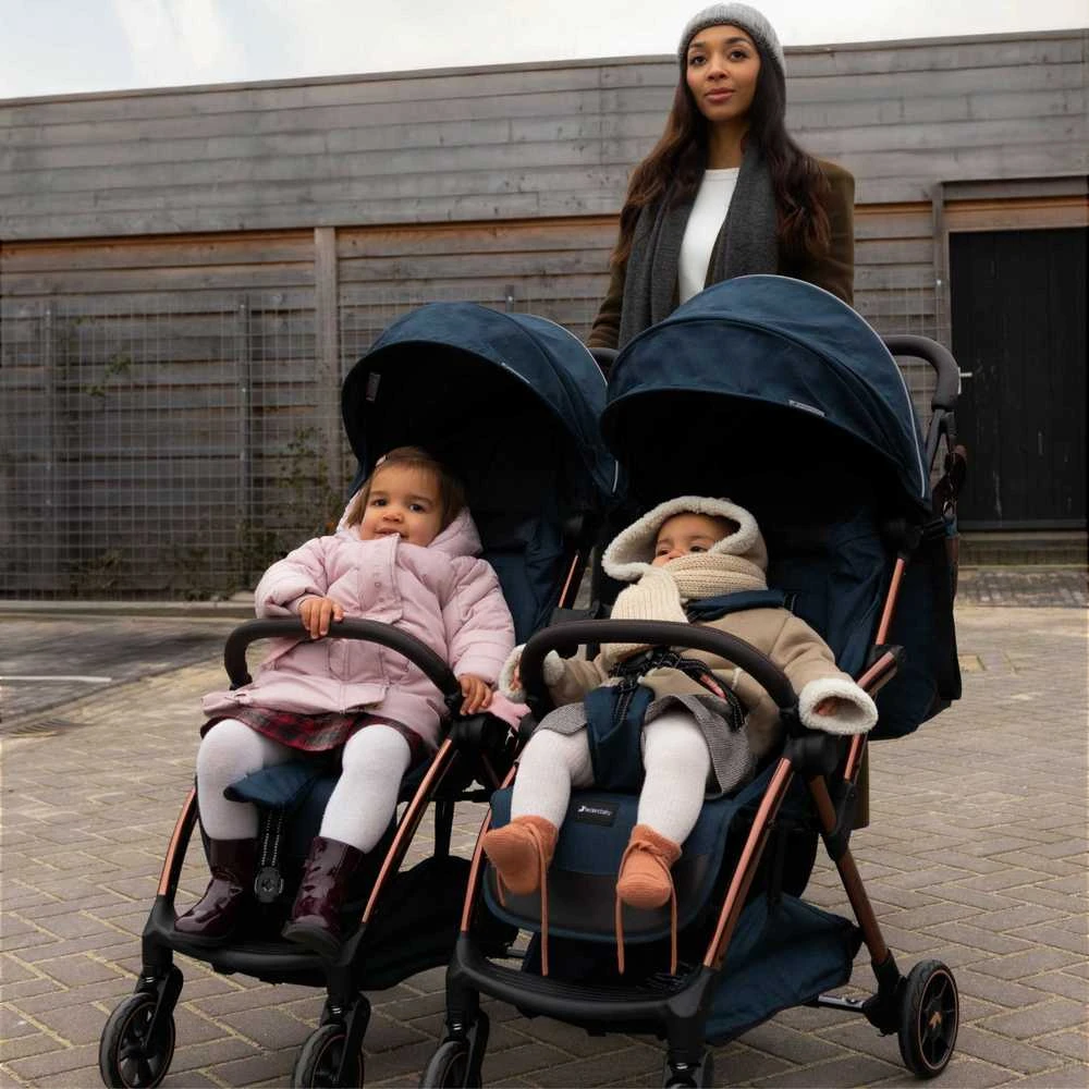 Leclerc Baby Twin/Duo vežimėlių jugtis, juoda