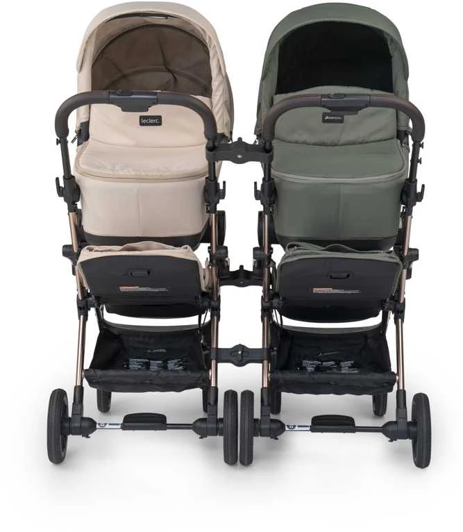 Leclerc Baby Twin/Duo vežimėlių jugtis, juoda