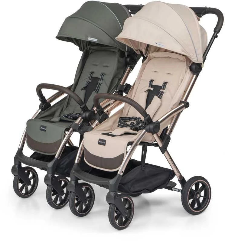 Leclerc Baby Twin/Duo vežimėlių jugtis, juoda