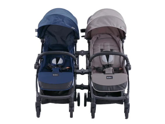 Leclerc Baby Twin/Duo vežimėlių jugtis, juoda