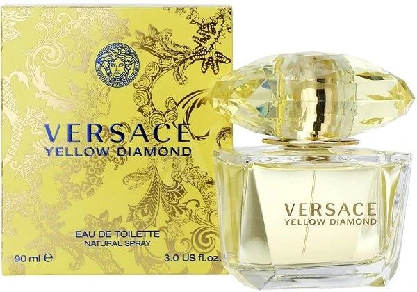 Kvepalai moterims Versace Yellow Diamond EDT, 90 ml