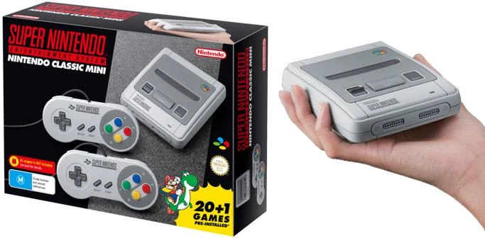 Nintendo Classic Mini: Super NES Žaidimų Konsolė