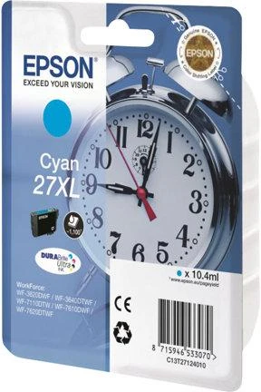 Epson T2712 | 27XL | Rašalo kasetė | Žydra spalva