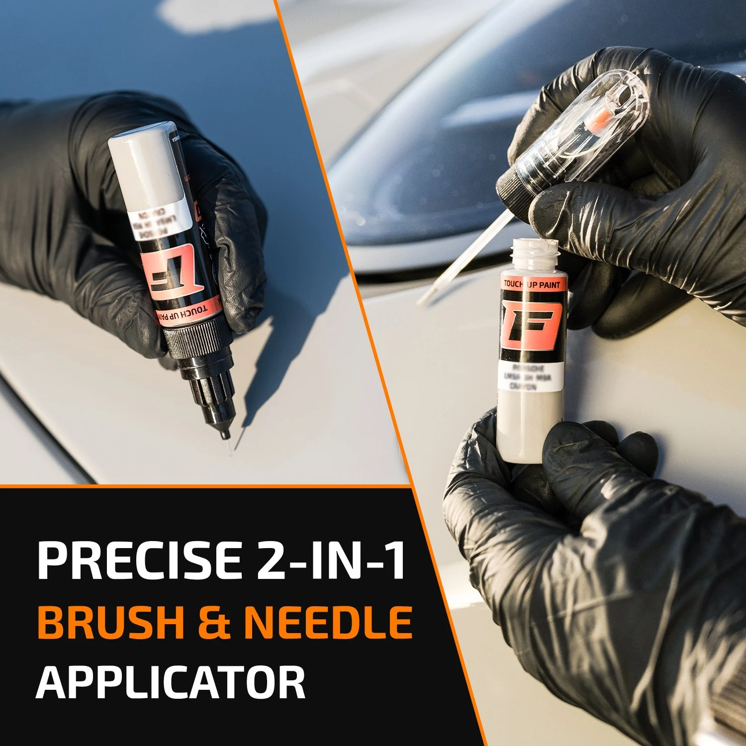 Firanto FORD 5566 - LIGHT JADE Rinkinys: Dažų korektorius įbrėžimų taisymui + Rūdžių modifikatorius + Lakas 15 ml aprašymas - Prekės nuotrauka