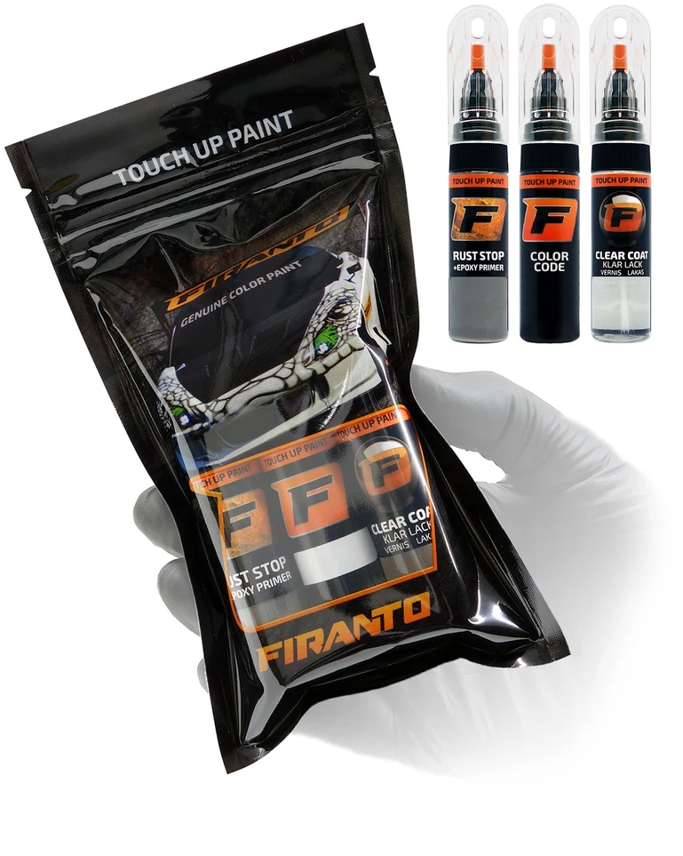 Firanto HONDA NH893P - FATHOMLESS Juodas Rinkinys: Dažų korektorius įbrėžimų taisymui + Rūdžių modifikatorius + Lakas 15 ml (2017  -2017)
