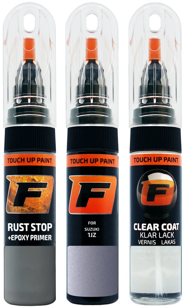 Firanto SUZUKI 1JZ - FROSTY PURPLE Rinkinys: Dažų korektorius įbrėžimų taisymui + Rūdžių modifikatorius + Lakas 15 ml