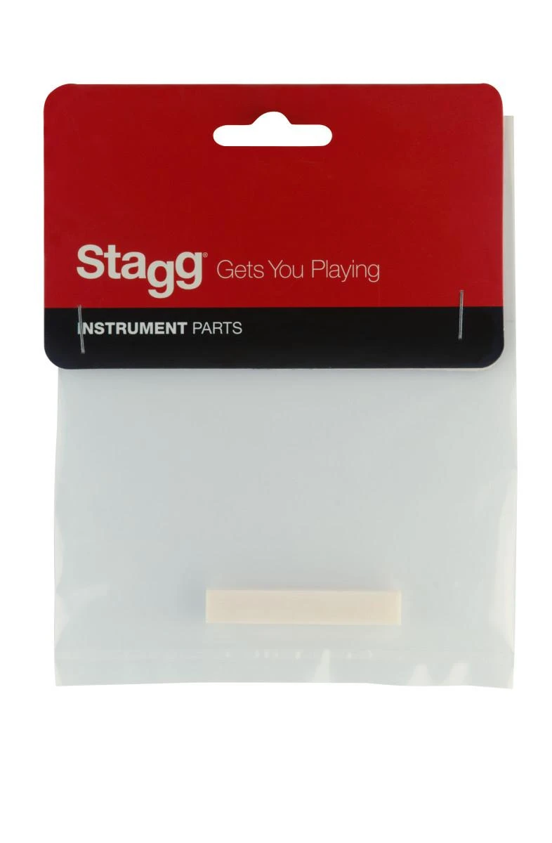 12-stygės gitaros tiltelio ruošinys Stagg SP-NTWS-BONE12