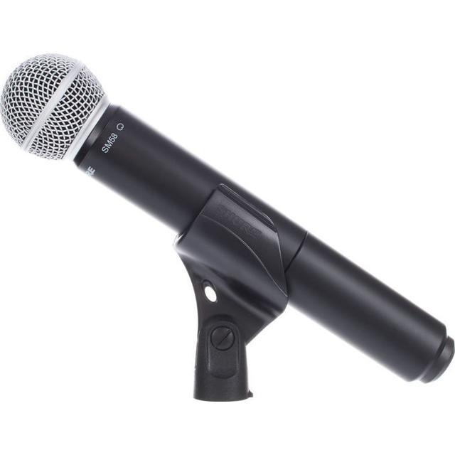 2 bevielių mikrofonų komplektas Shure BLX288/SM58