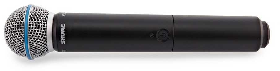 2 bevielių mikrofonų sistema Shure BLX288E/B58-K3E
