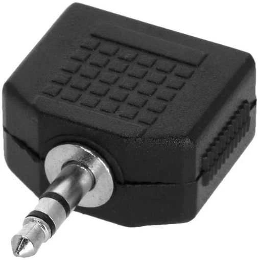 Adapteris 2x3,5mm/f-3,5mm/m Adam Hall 4 STAR AY MF3 MM3