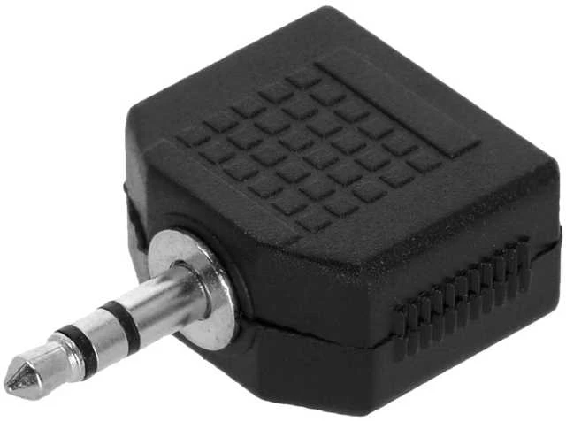 Adapteris 2x3,5mm/f-3,5mm/m Adam Hall 4 STAR AY MF3 MM3
