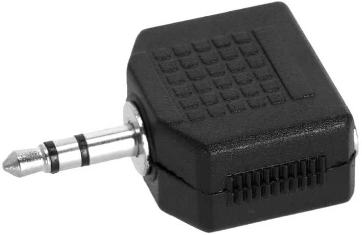 Adapteris 2x3,5mm/f-3,5mm/m Adam Hall 4 STAR AY MF3 MM3