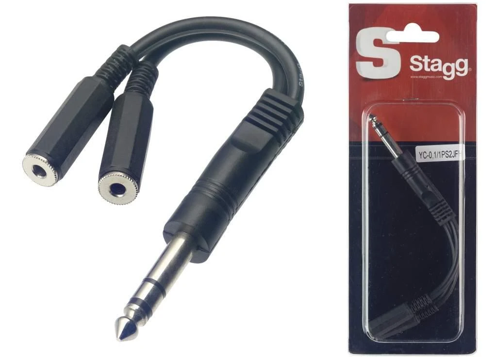 Adapteris kabelis Stagg YC-0,1/1PS2JFH, 10 cm