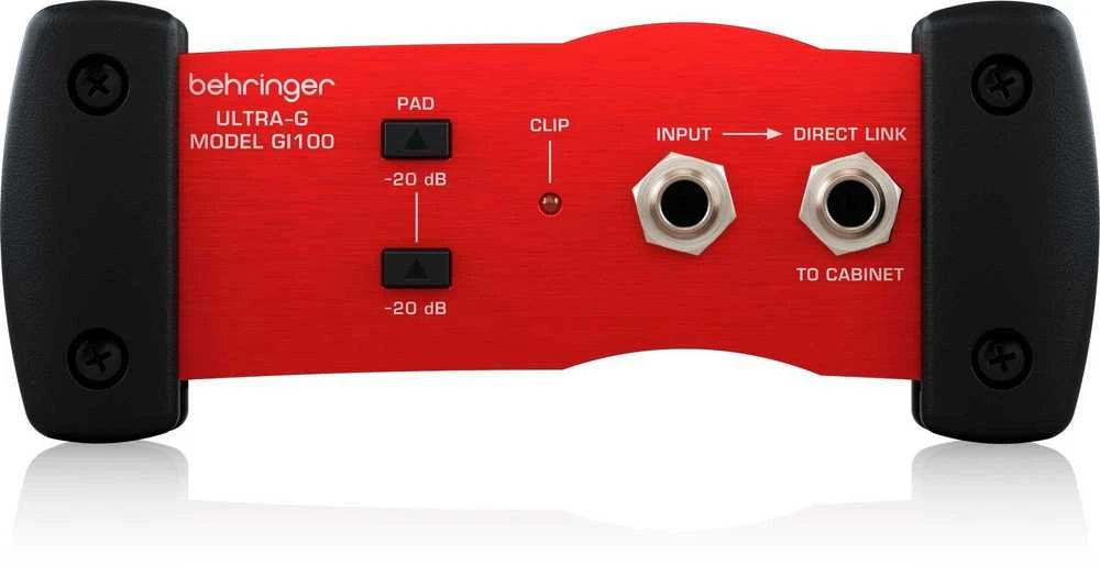 Aktyvus audio filtras - Di-box Behringer GI100