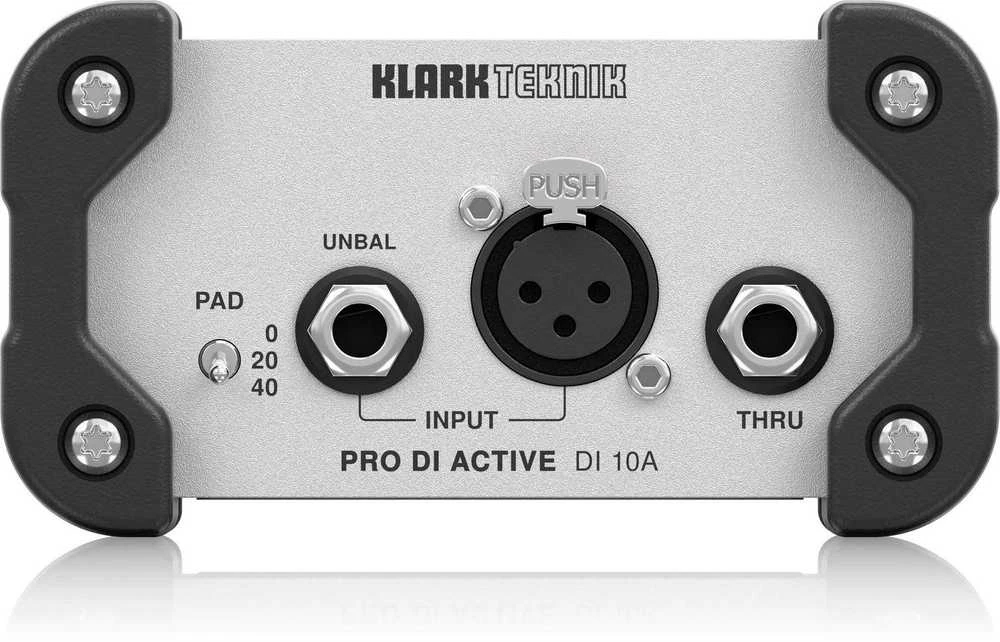 Carruzzo Aktyvus audio filtras - Di box Klark Teknik DI 10A