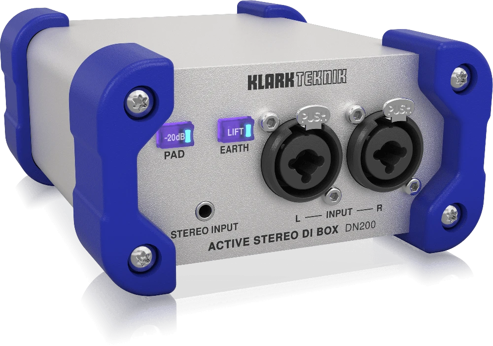 Carruzzo Aktyvus stereo Di box Klark Teknik DN200 V2